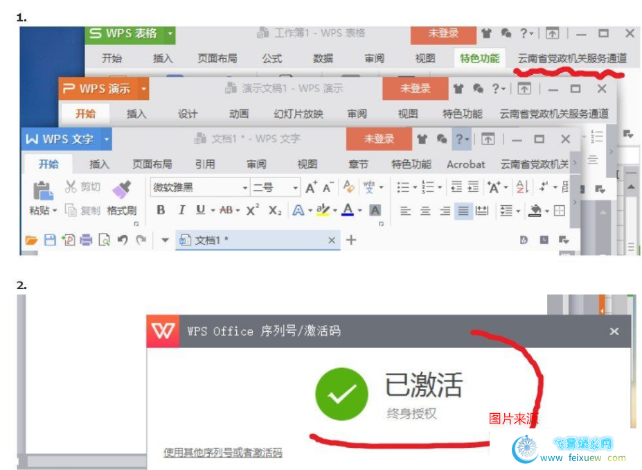 WPS政府专供 WPS Office 10.8.2.6613专业增强版 PC软件