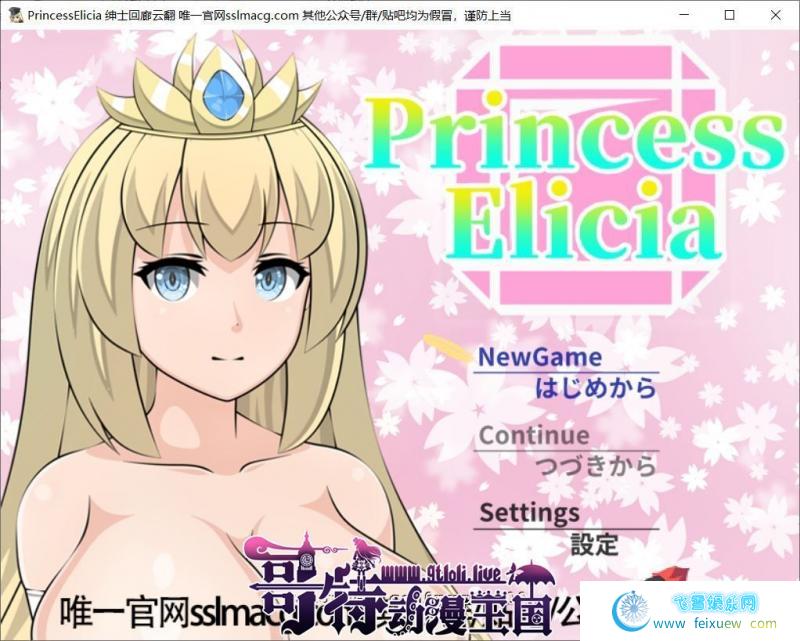 艾莉西娅公主-PrincessElicia V1.01云汉化版【3.9G/新汉化/全CV】 [RPG游戏] 【RPG/汉化/NTR】