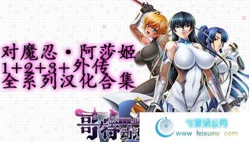 对魔忍·阿莎姬 1+2+3+外传 全系列汉化合集【5G/全CV】 [ADV游戏] 【经典神作/汉化/重口/动态CG】