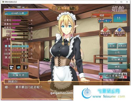 阿莉尔的生涯日记 狐狸精翻汉化完结版【新汉化/PC+安卓/1.4G】 [RPG游戏] 【妓院经营/汉化】  第2张 阿莉尔的生涯日记 狐狸精翻汉化完结版【新汉化/PC+安卓/1.4G】 [RPG游戏] 【妓院经营/汉化】 单机汉化