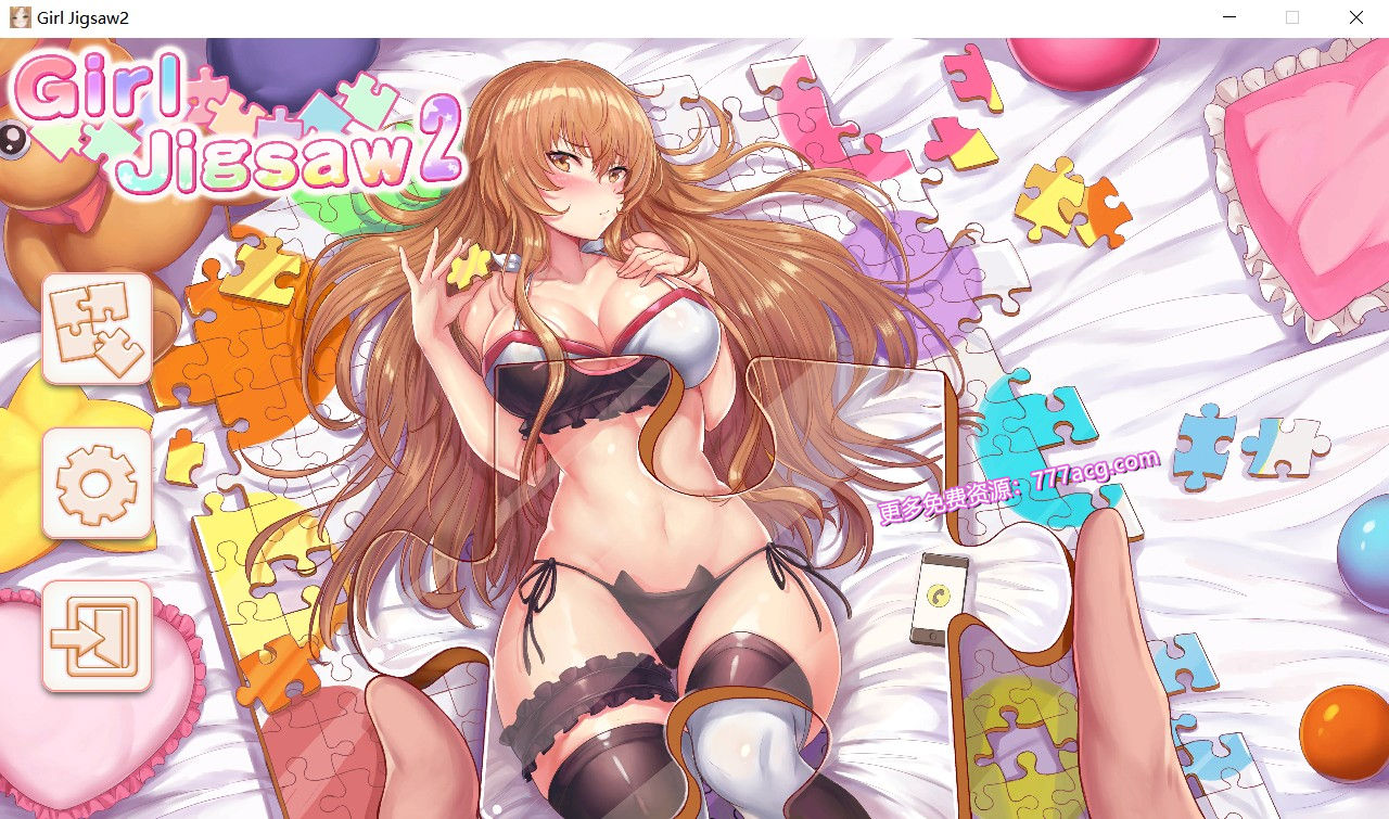 【互动SLG/中文/全动态】拼图女孩2-Girl Jigsaw 2 STEAM官方中文步兵版【新作/CV/1.5G】